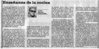 Enseñanza de la cocina