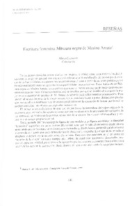 Escritura femenina Máscara negra de Marina Arrate