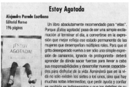 Estoy agotada