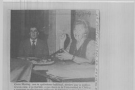Grete Mostny dejó al museo con vida, como lo prometió.