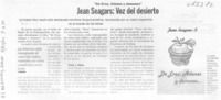 Jean Seager, voz del desierto.