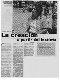 La creación a partir del instinto