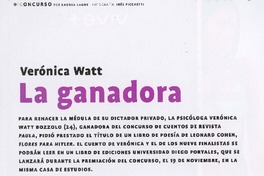 La ganadora