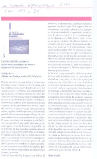 La interminable ausencia
