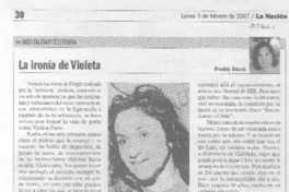 La ironía de Violeta