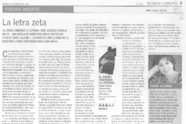 La letra zeta