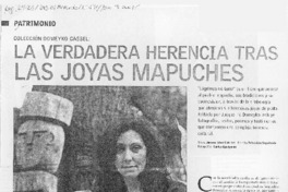 La verdadera herencia tras las joyas mapuches
