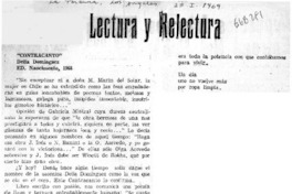 Lectura y relectura