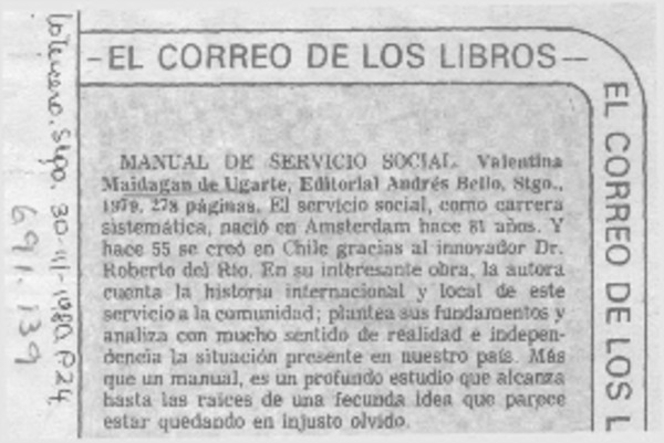 Manual de servicio social