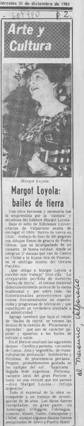 Margot Loyola: bailes de tierra.