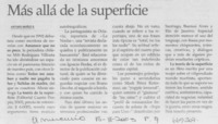 Más allá de la superficie