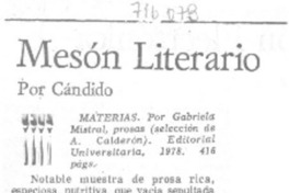 Materias