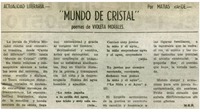 Mundo de cristal"