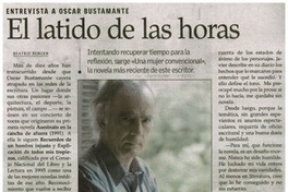 El latido de las horas : [entrevistas]