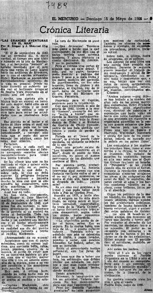 "Las Grandes aventuras en el mar"