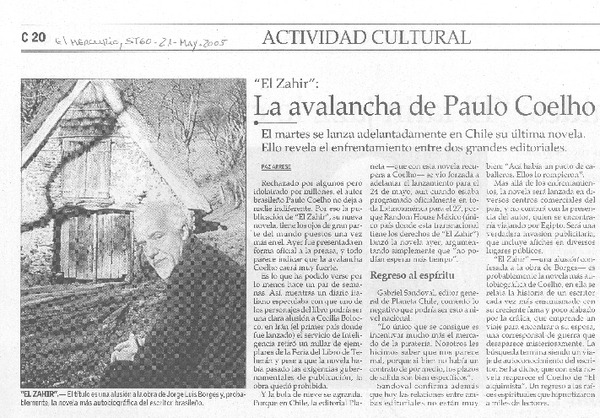 La avalancha de Paulo Coelho