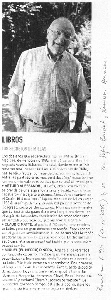 Los secretos de Millas
