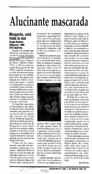 Alucinante mascarada  [artículo] José Promis.