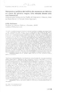Violencia y política del tráfico de menores en México en clave de género negro  [artículo] Gilda Waldman.