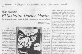 El siniestro Doctor Mortis