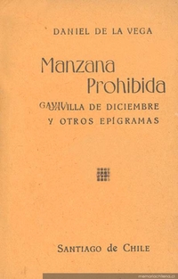 Manzana prohibida : gavillas de diciembre y otros epigramas