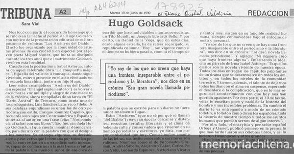 Hugo Goldsack