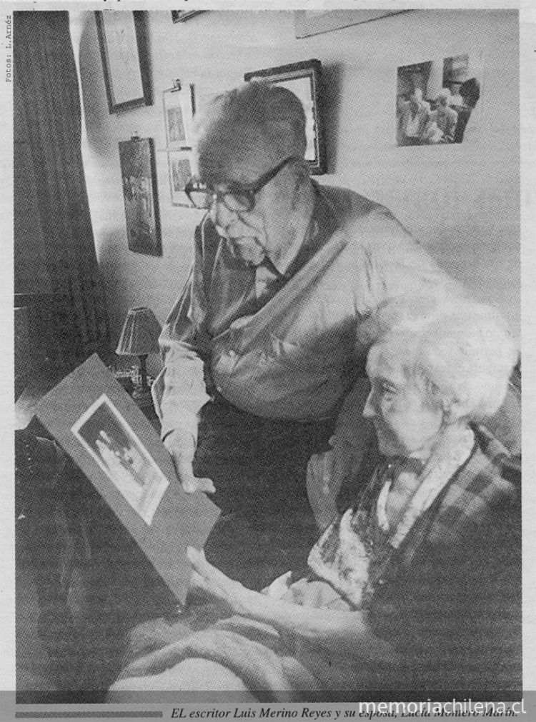 Luis Merino Reyes y su esposa, Lucía Montero Luis Merino Reyes y su esposa, Lucía Montero