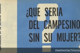 Pareja de campesinos cosechando juntos, 1968