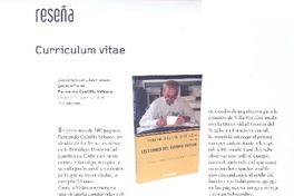 Curriculum vitae