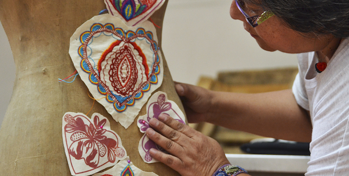 Corazones. Exposición de Patricia Ruiz.