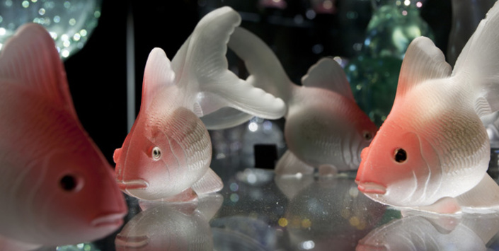 Pez de Cristal Moldeado | Colección Montebruno