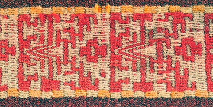 Trariwe de kimche. Colección Etnográfica Museo Regional de la Araucanía. Número inventario 2397.