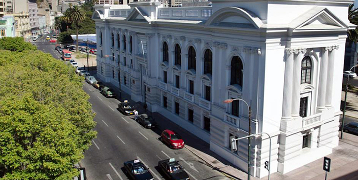 Fachada Biblioteca Regional de Valparaíso