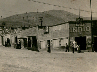 Calle Comercio. Potrerillos, ca. 1930