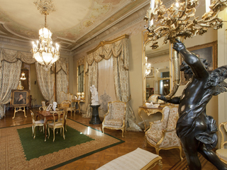 Salón Dorado, Palacio Braun Menéndez. Punta Arenas. Fotografía de Josefina López.