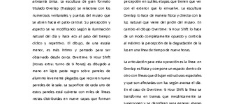 Texto | Overlap-Overtime