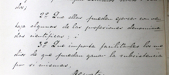 Decreto N° 547, 6 de febrero de 1877.