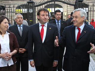 VISITA DEL PRESIDENTE SEBASTIAN PIÑERA EN EL MUSEO REGIONAL DE MAGALLANES