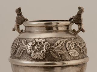 Mate de plata. Museo de Artes Decorativas, en depósito. Colección: Platería. N° de Inventario: 24.83.206.