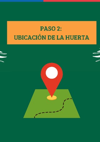 Paso 2. Ubicación de la huerta