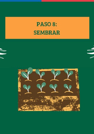 Paso 8. Sembrar