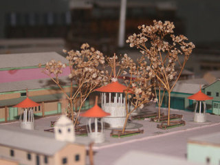 Maqueta de ex oficina salitrera José  Francisco Vergara (1913-1974)