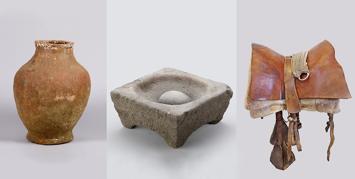 Tinaja, mortero y montura