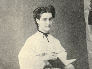 Victoria Subercaseaux Vicuña a los 19 años