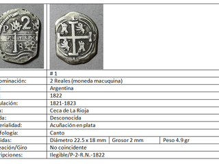 2 Reales (moneda macuquina)