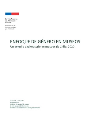 Enfoque de género en museos. Un estudio exploratorio