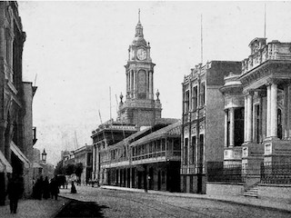 Palacio Lyon, en calle Condell, Valparaíso