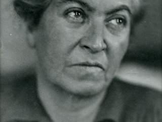 Fotografía de Gabriela Mistral