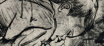 André Racz. Detalle grabado. 1949.