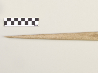 Arpón monodentado (vista 1)